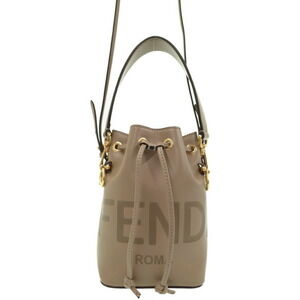 Fendi Mon Tresor Drawstring Bucket 2way Shoulder Bag
